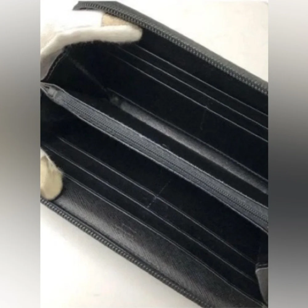 Prada Black Tesutto Nylon Long Wallet - Picture 11 of 15